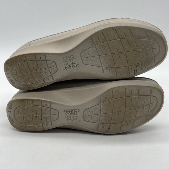 SAS Whisper Tripad Comfort Size 7M US Women’s Shoes Mocha Leather Oxfords - Picture 9 of 12